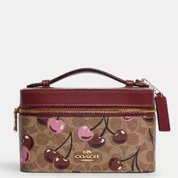 Coach Handbags - Coach Cherry Print Cosmetic Case